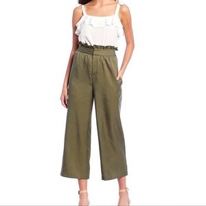 Cremieux Olive Wide Leg Pants